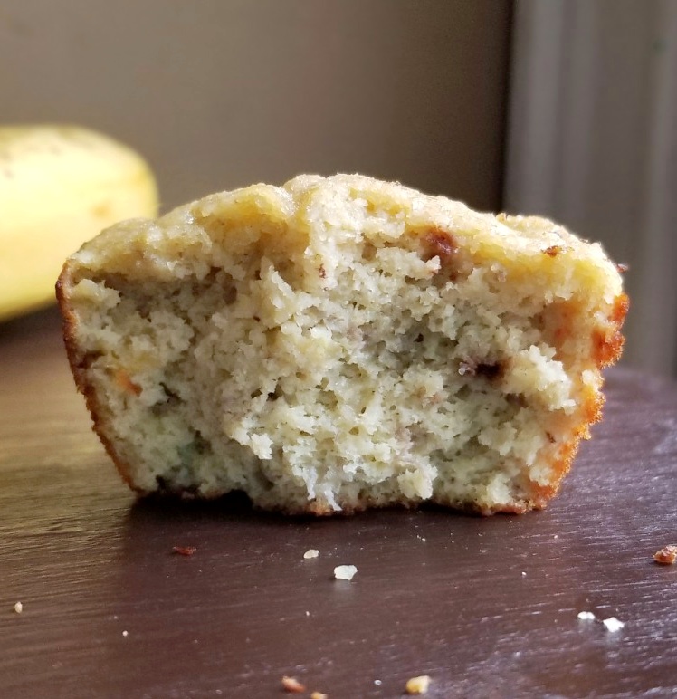 paleo almond flour banana muffins