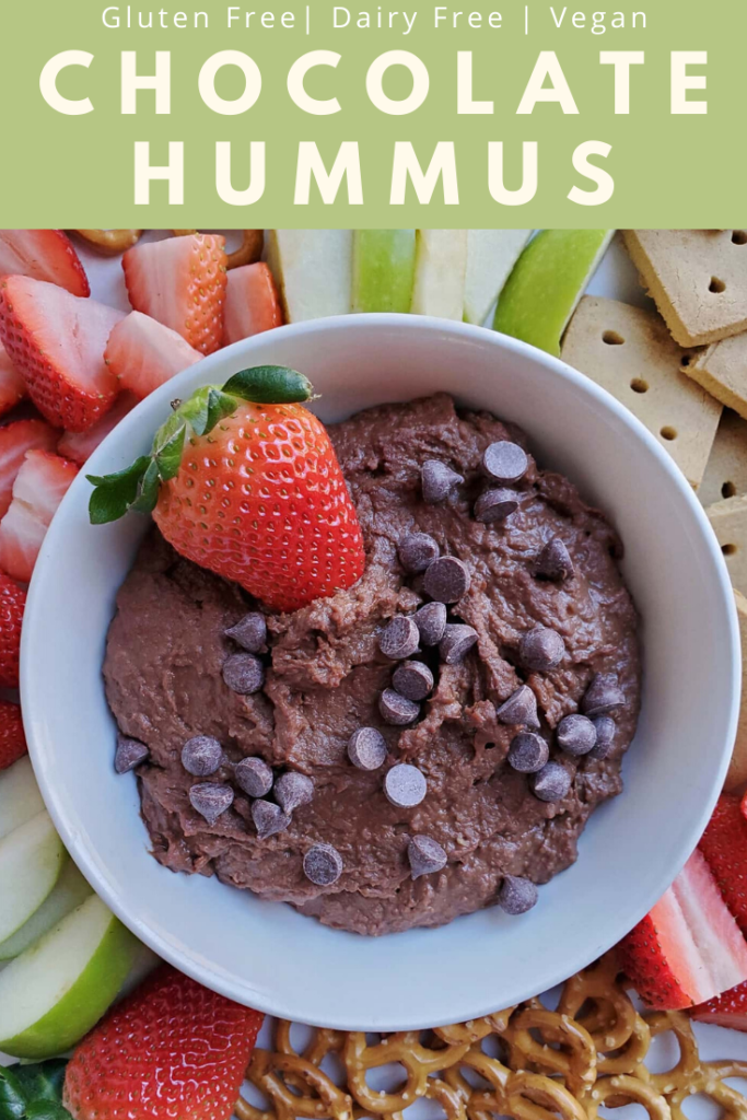 Gluten Free Vegan Chocolate dessert hummus