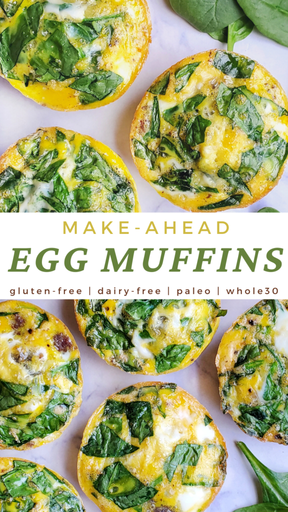 easy make ahead breakfast egg muffins