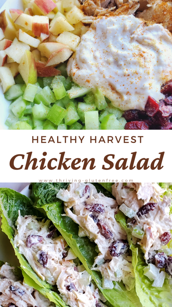 gluten-free healthy harvest chicken salad