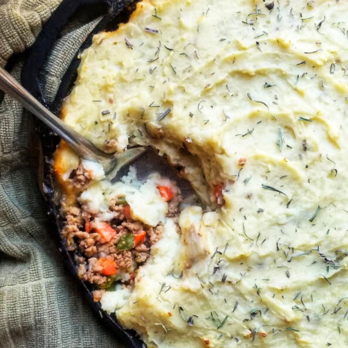 turkey shepherd's pie recipe that is gluten-free and dairy-free