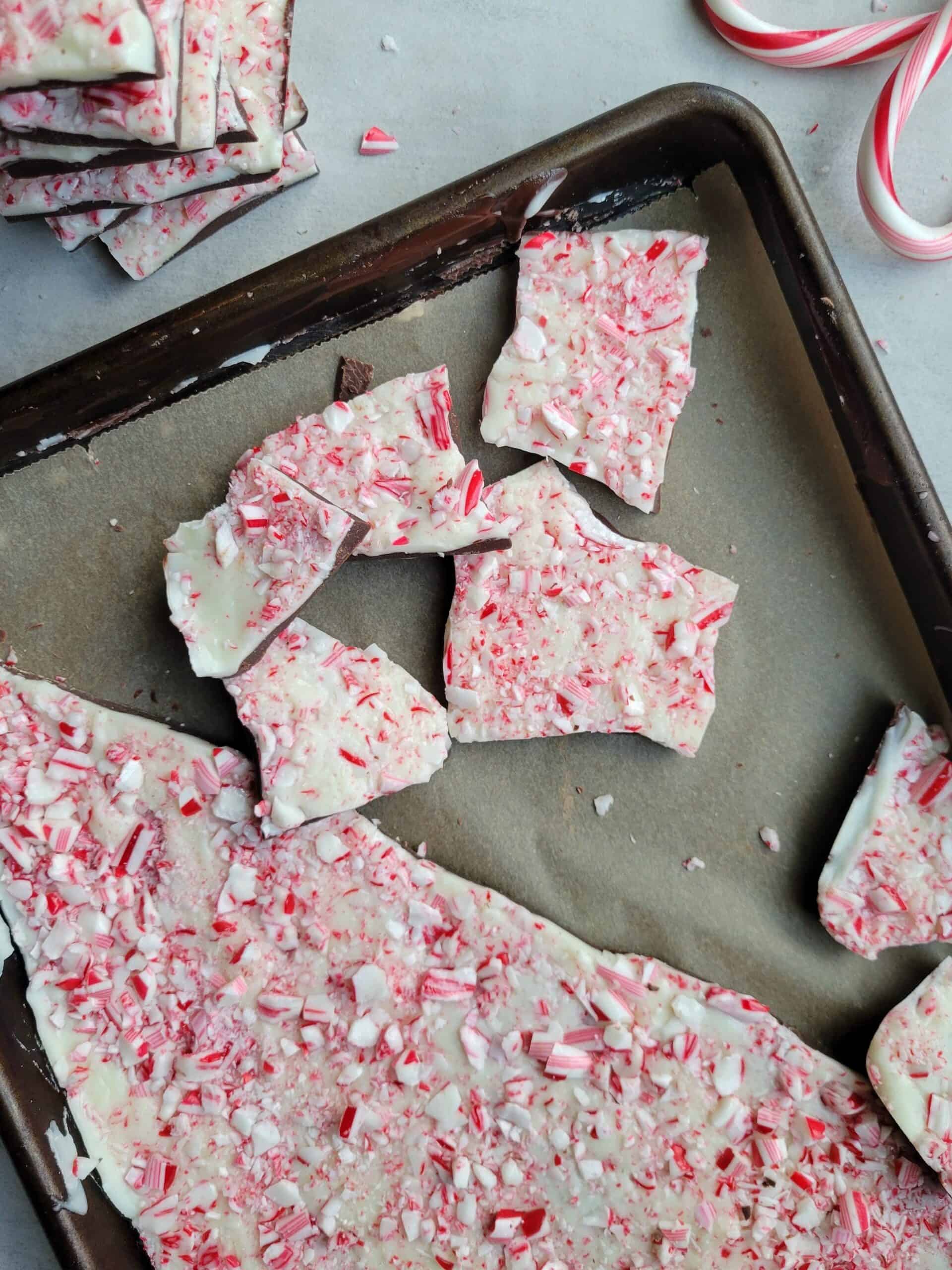 easy homemade peppermint bark recipe