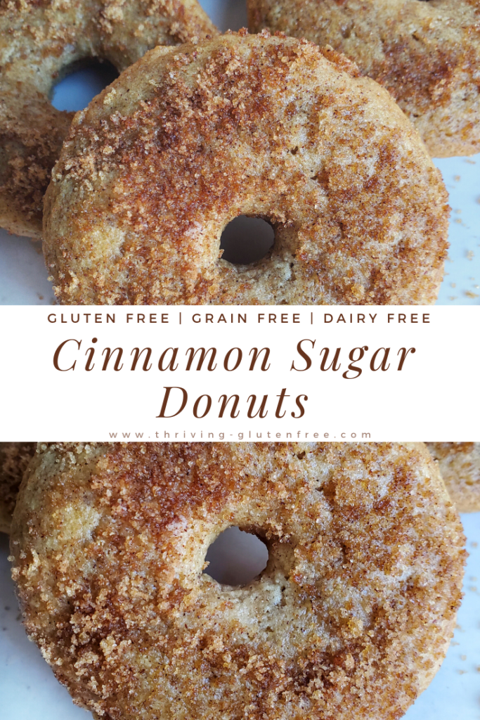 Grain Free Cinnamon Sugar Donuts