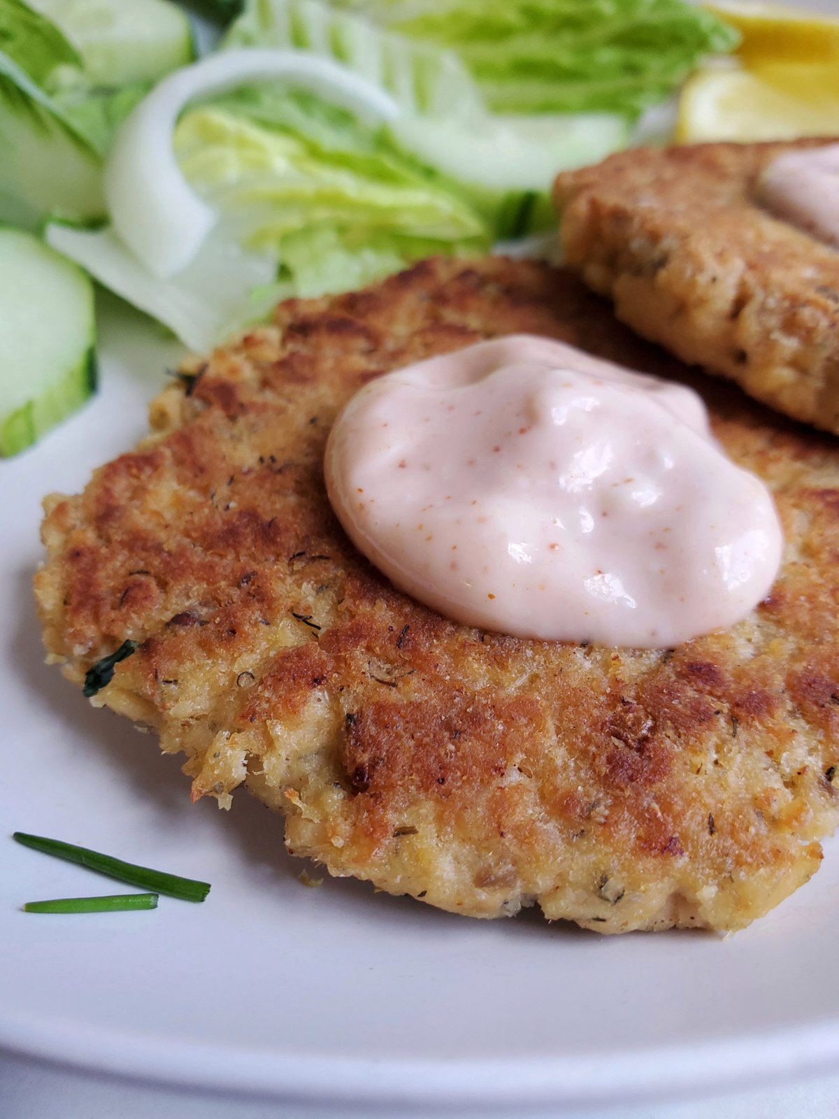 Grain Free Gluten Free easy Salmon Cakes
