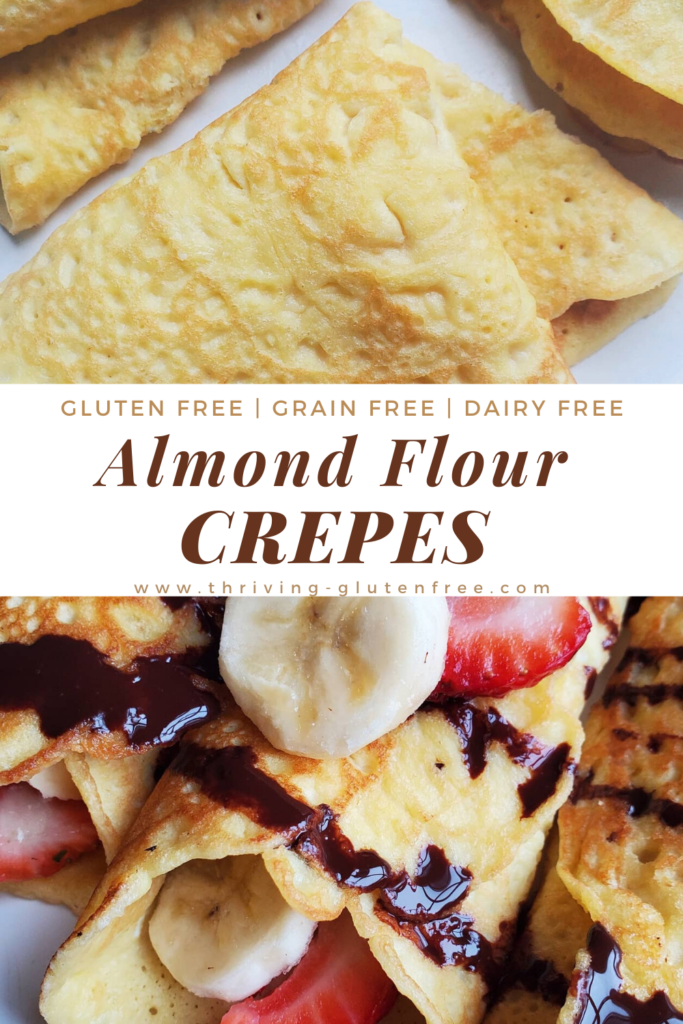 Almond Flour Crepes gluten free