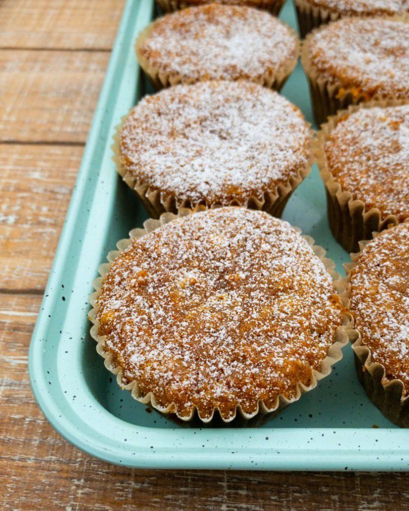 Grain Free Carrot Cupcakes