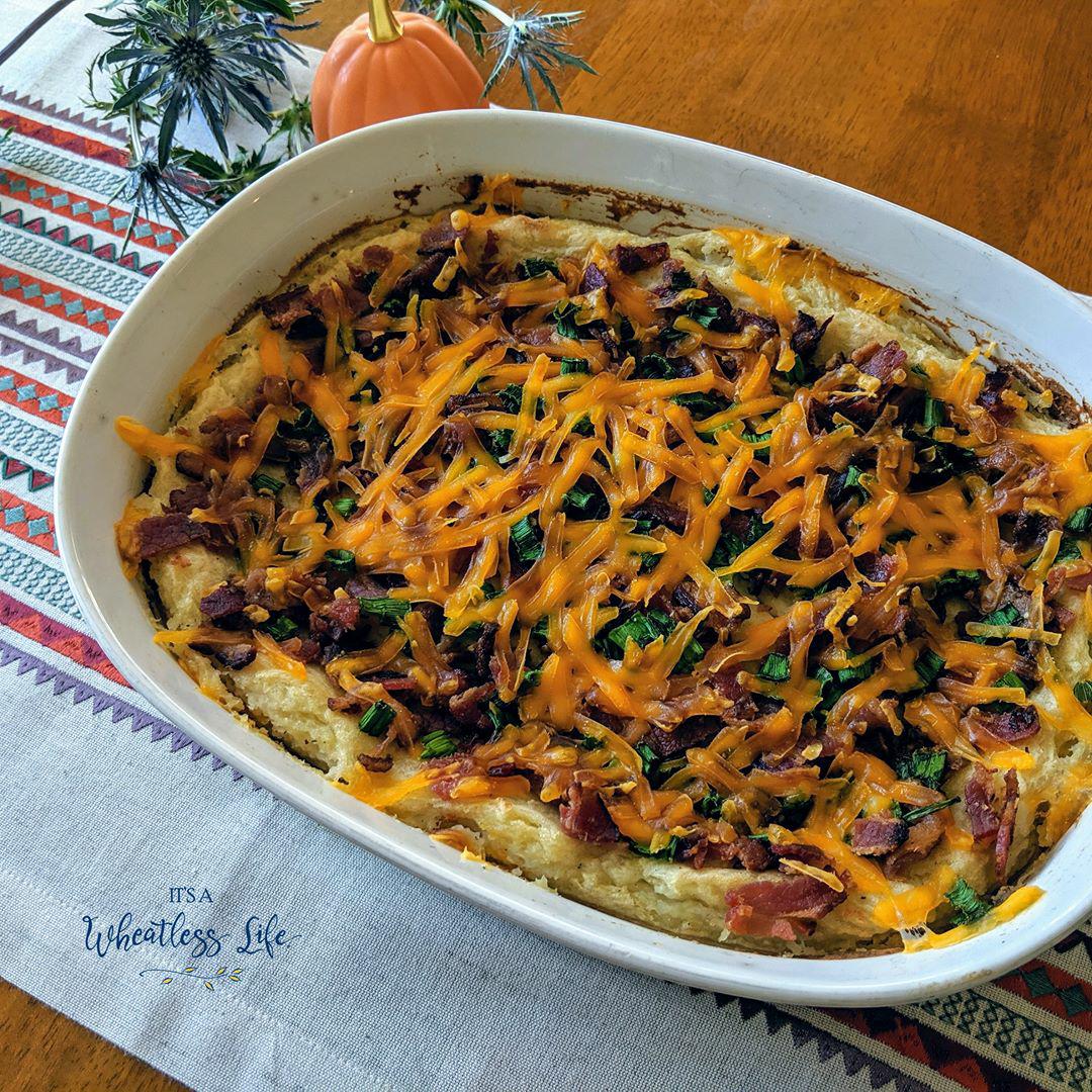 gluten-free and dairy-free loaded mashed potatoes