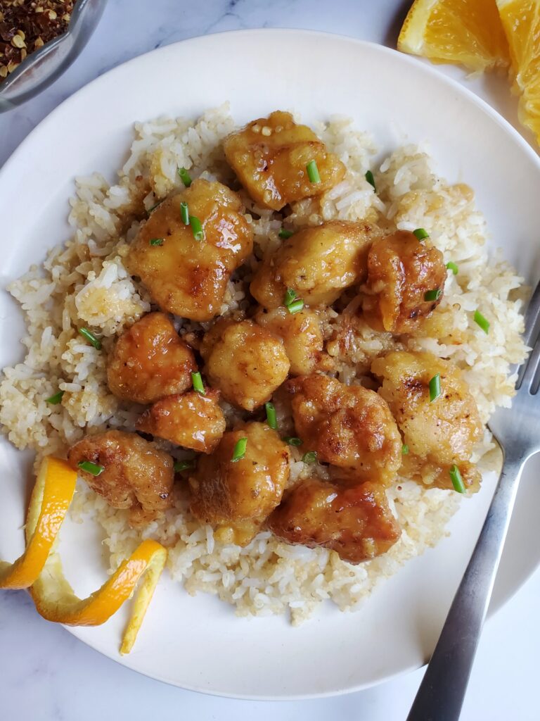 gluten-free orange chicken recipe