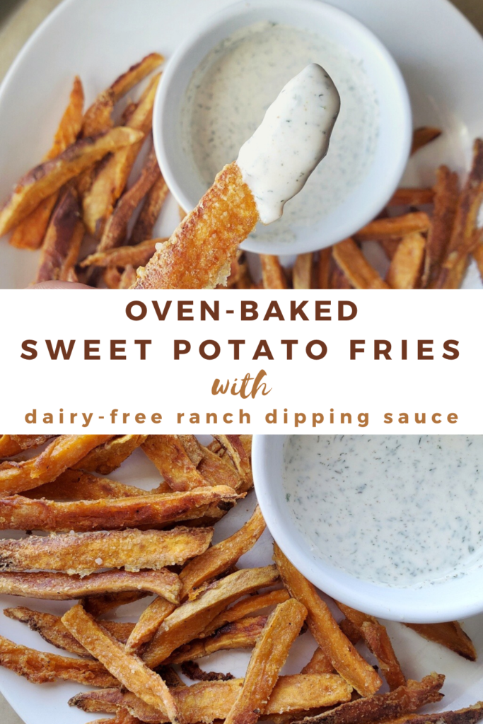 Crispy Sweet Potato Fries With Dairy-Free Ranch - Thriving Gluten Free