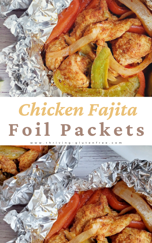 gluten-free chicken fajita foil packets recipe