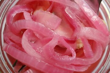 quick pickled red onions gluten free recipe
