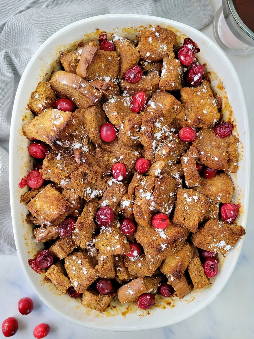 gingerbread french toast casserole recipe gluten free