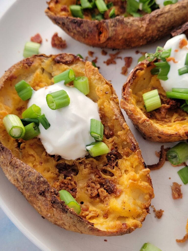 homemade gluten free potato skins recipe