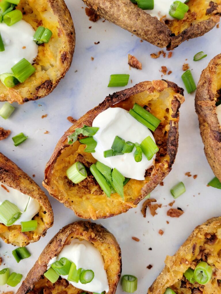 loaded baked potato skins recipe gluten free