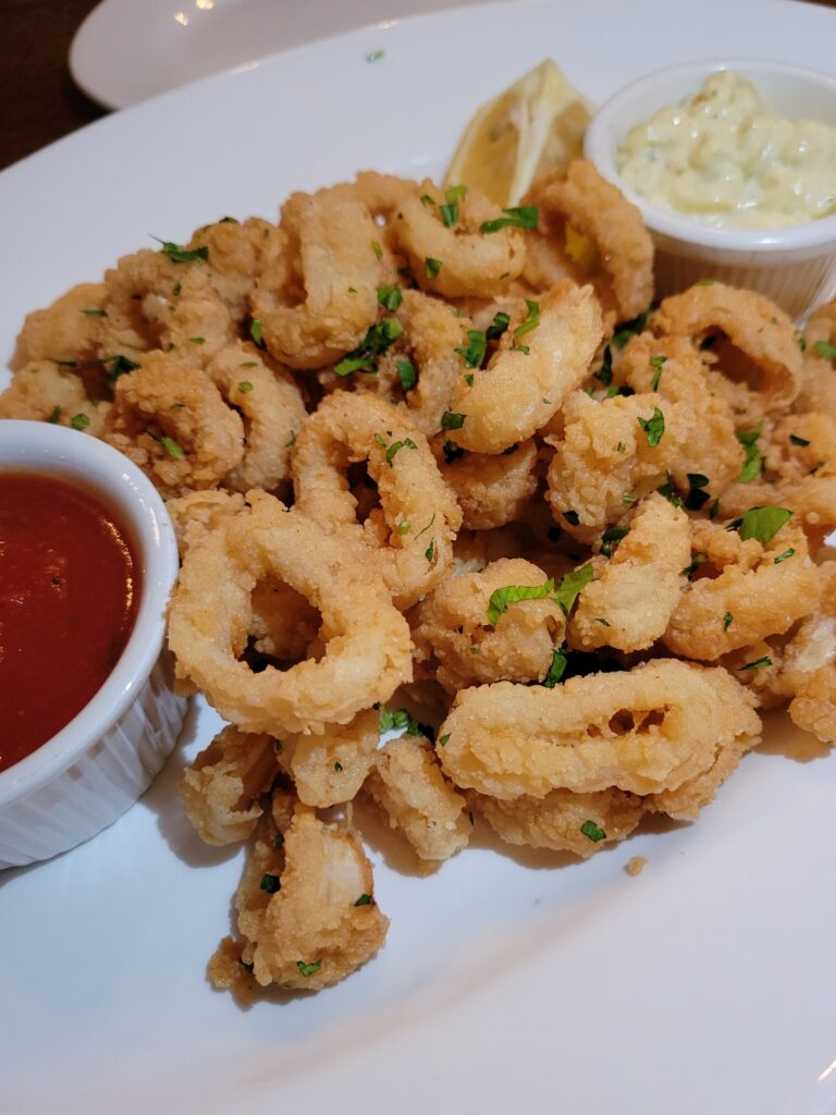 gluten free fried calamari