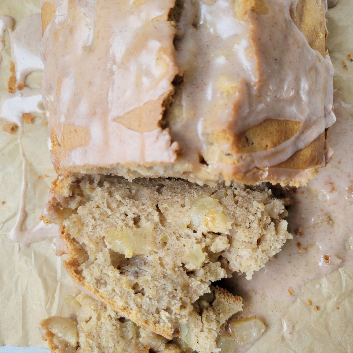 easy gluten free apple cinnamon quick bread Also dairy-free