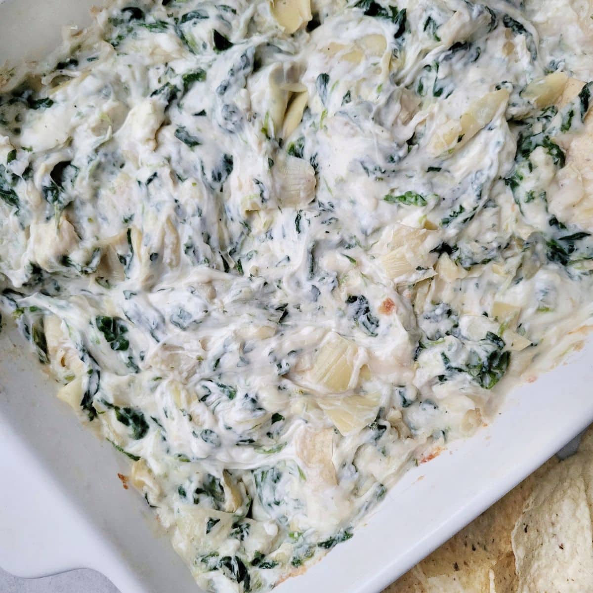 easy to make gluten free spinach artichoke dip recipe