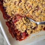 gluten free strawberry crisp recipe without oats