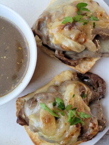 gluten free French dip sandwiches recipe