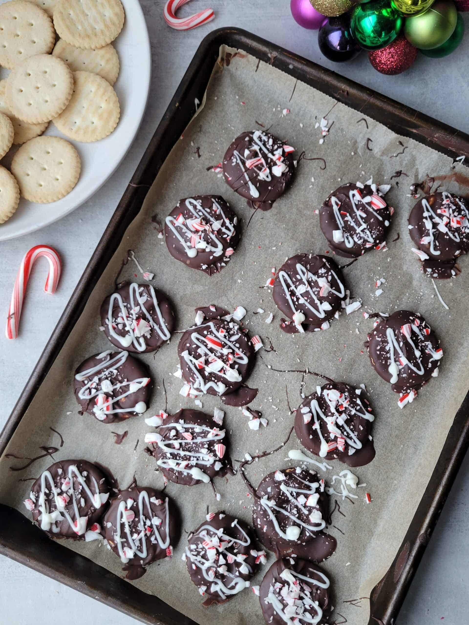 Ritz thin Mint crackers recipe made gluten free