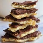 easy gluten free Christmas crack recipe made with schar gluten free table crackers