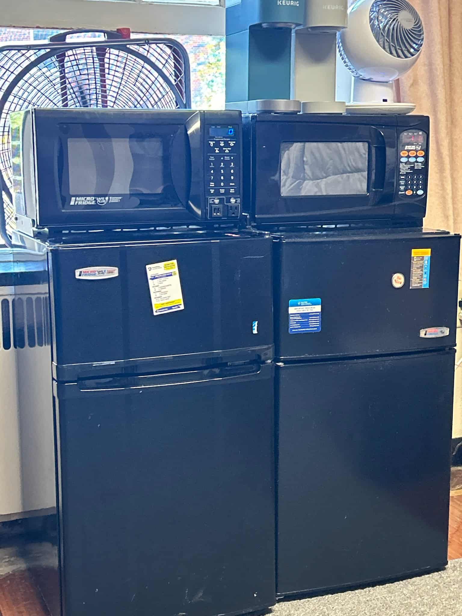 gluten free college accomodations 2 refrigerators